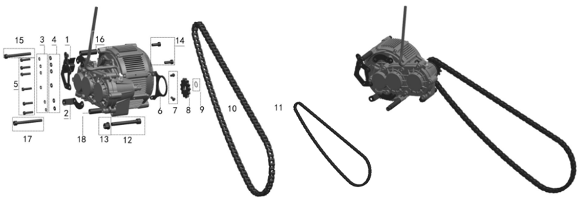 MOTOR/GEARBOX