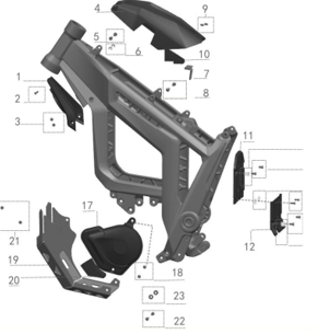 EXTERIOR FIXING PART