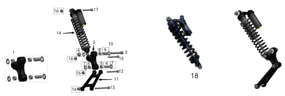 REAR SHOCK ABSORBER