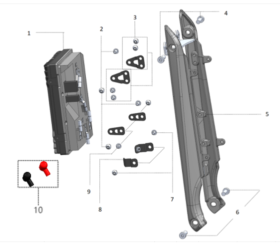 MOTOR CONTROLLER FRAME