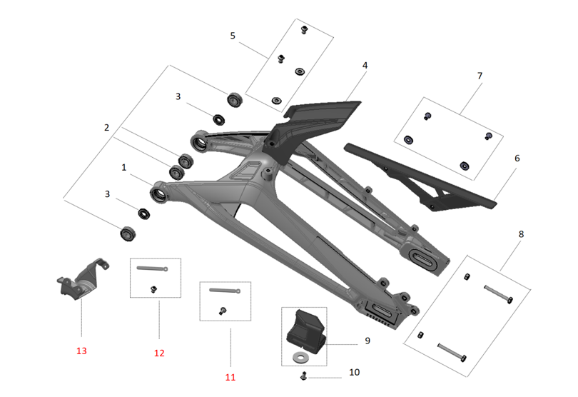 SWINGARM ASSEMBLY