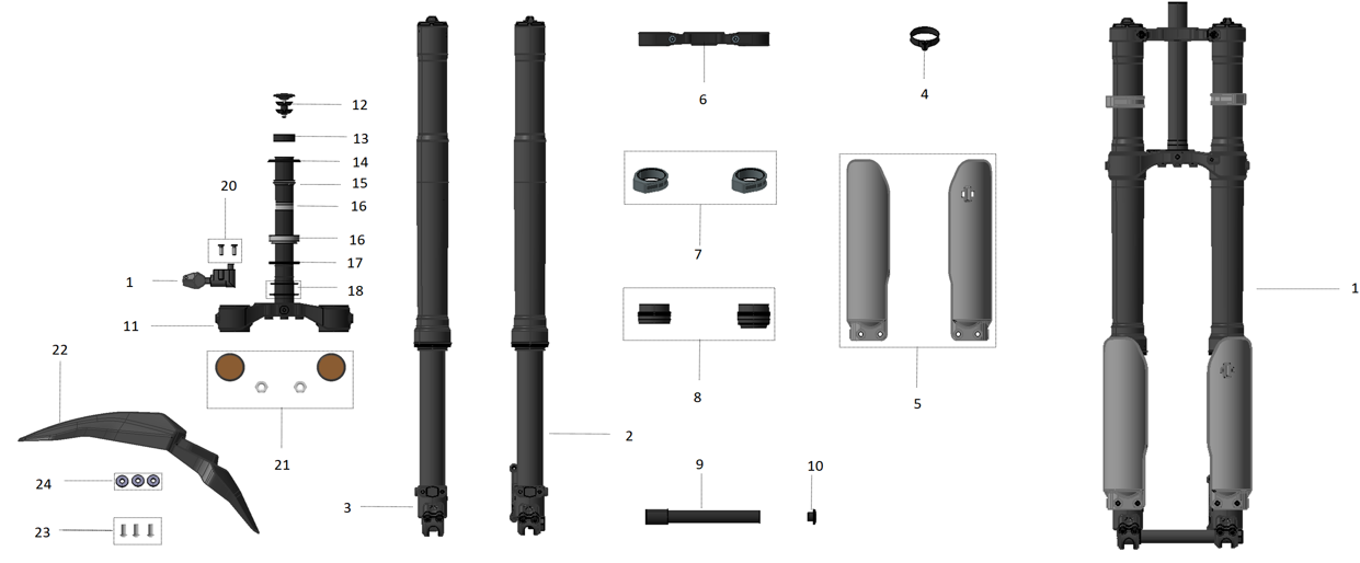 FORKS TALARIA