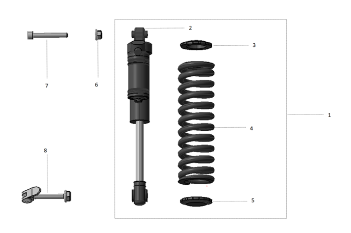 REAR SHOCK ABSORBER
