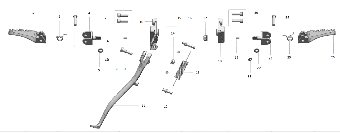 FOOTPEG ASSEMBLY