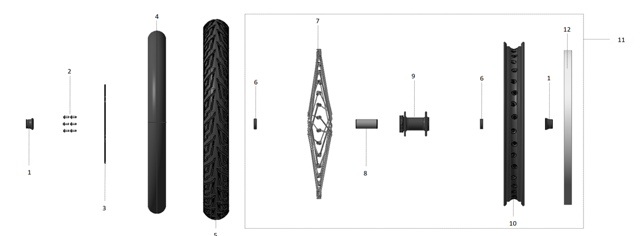 FRONT WHEEL ASSEMBLY