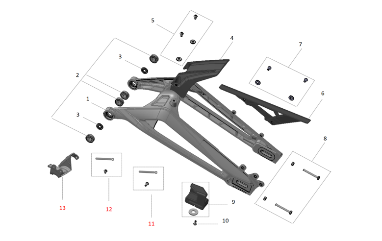SWINGARM ASSEMBLY