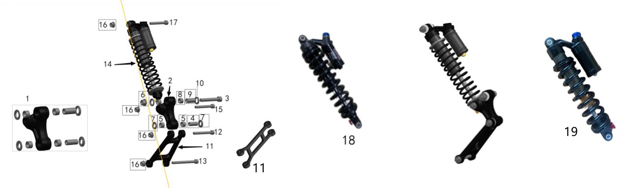 REAR SHOCK ABSORBER