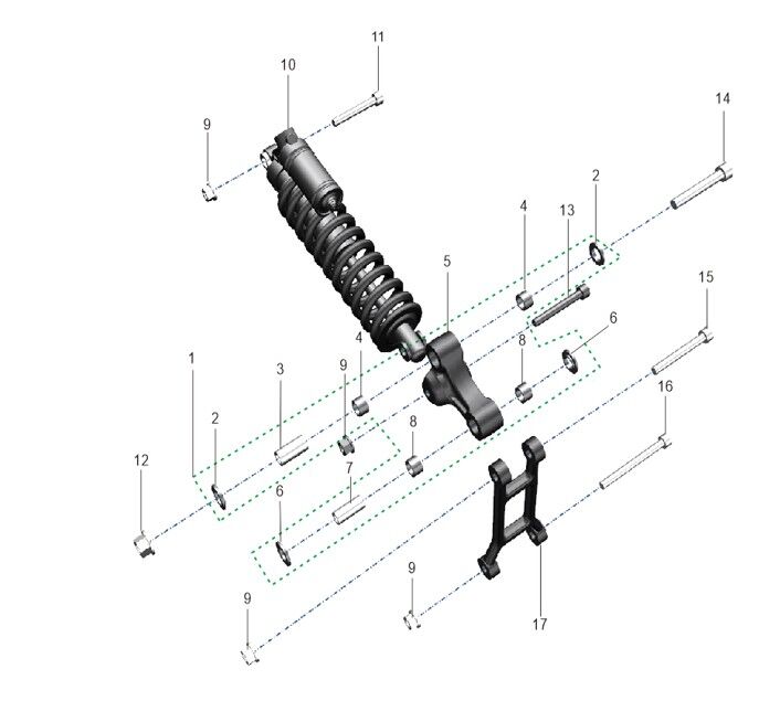 REAR SHOCK ABSORBER