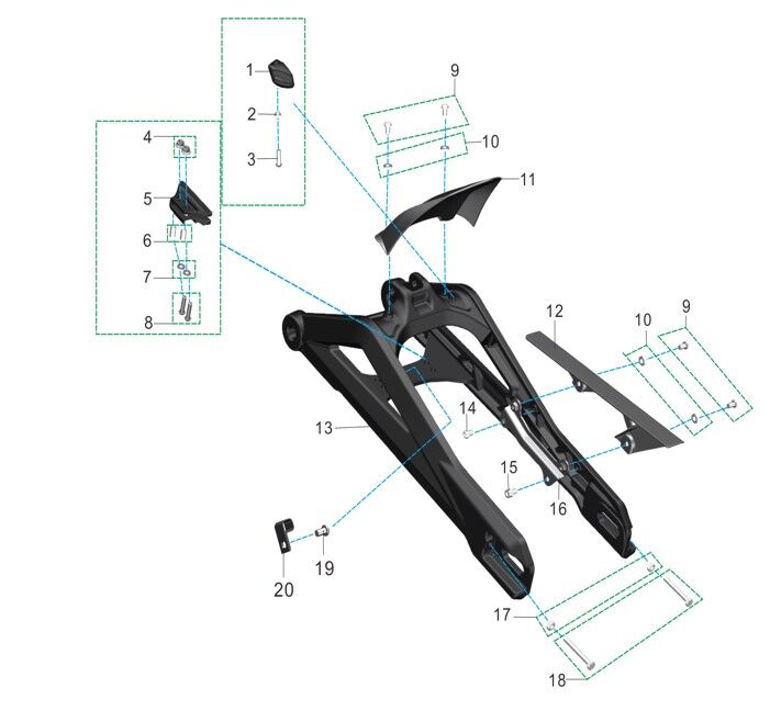 SWINGARM ASSY