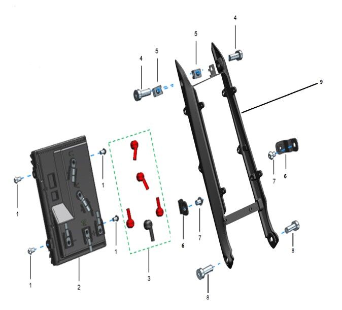 MOTOR CONTROLLER FRAME