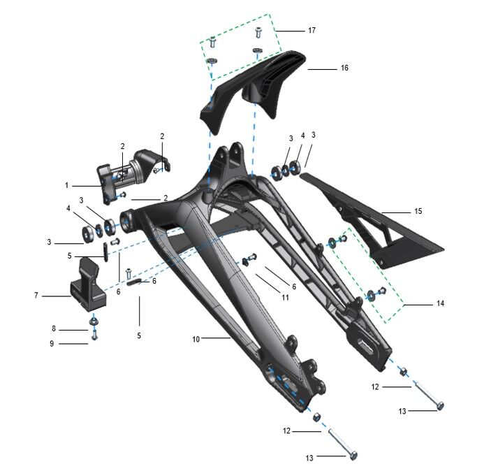 SWINGARM ASSEMBLY