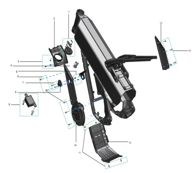 EXTERIOR FIXING PARTS