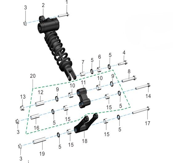 REAR SUSPENSION ASSEMBLY