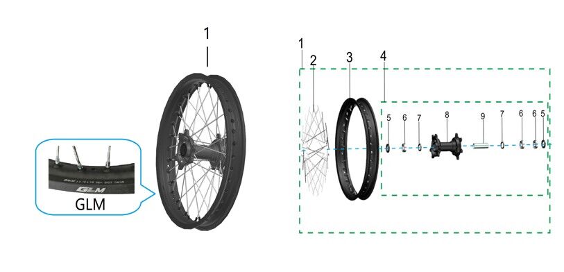 GLM REAR WHEEL