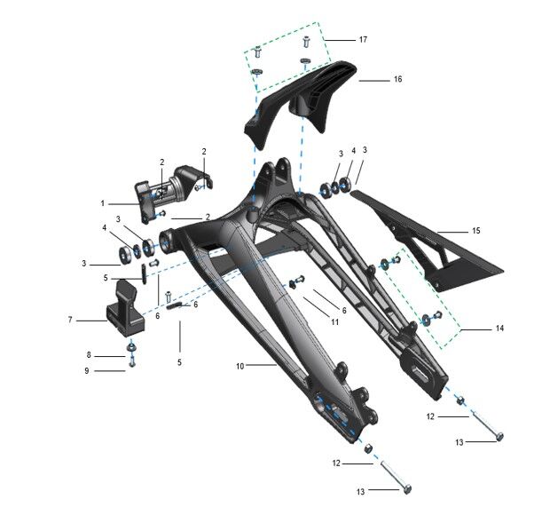 SWINGARM ASSEMBLY