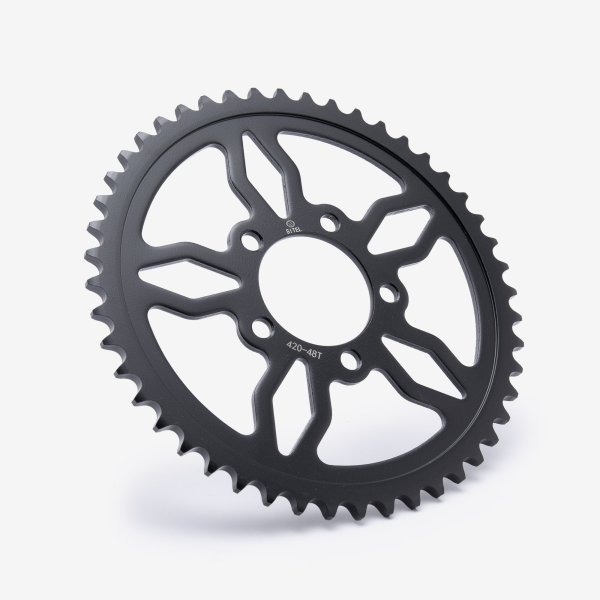 Rear Sprocket 420-48T Black