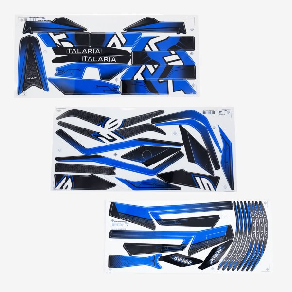 Talaria Blue Graphic Kit Long Tail