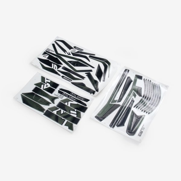 Talaria Dark Green Graphics Kit Long Tail